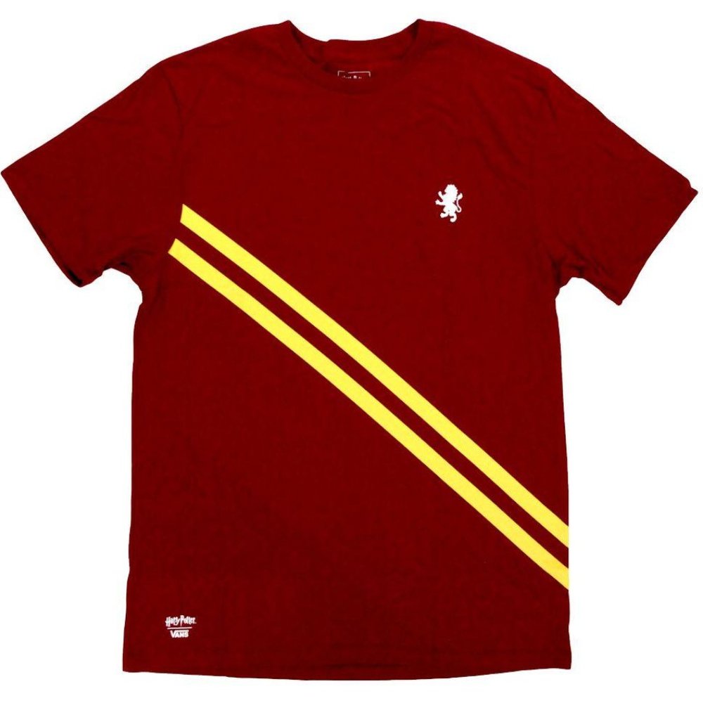 New! VANS x Harry Potter Gryffindor Hogwarts T-Shirt